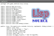 tiny Lisp ISLisproid ソース