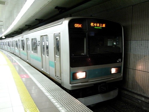 JR東日本 209系1000番台(乃木坂駅)