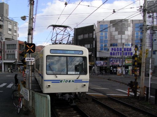 列車(元田中駅)
