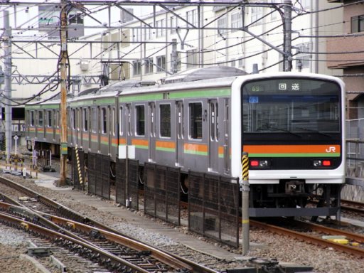 列車(八王子駅)