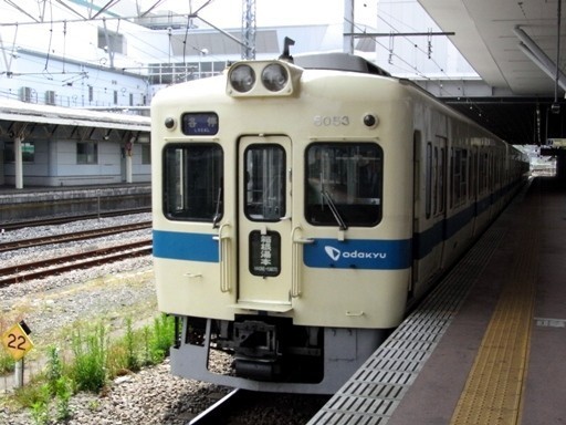 小田急5000形5053(小田原駅)