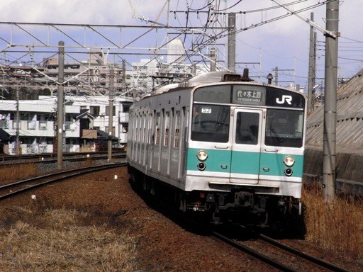 203系(新松戸駅)