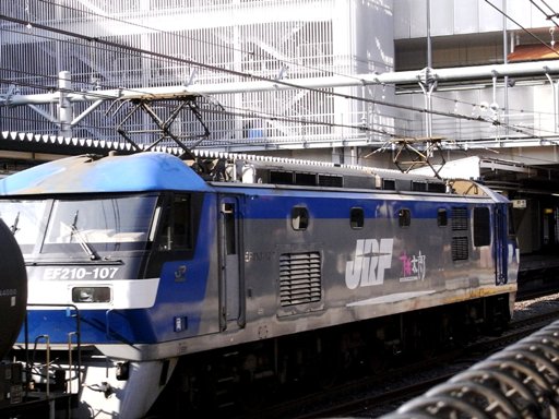 機関車 EF210-107 (大宮駅 2008-1-26)