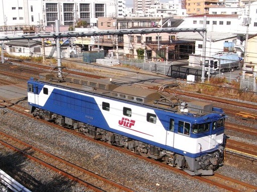 機関車 EF64-1004 (蕨駅-西川口駅 2009-12-28)