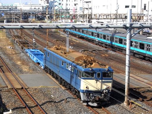 機関車 EF64-1006 (蕨駅-西川口駅 2009-11-6)