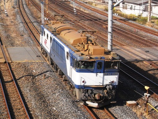 機関車 EF64-1009 (蕨駅-西川口駅 2009-12-17)
