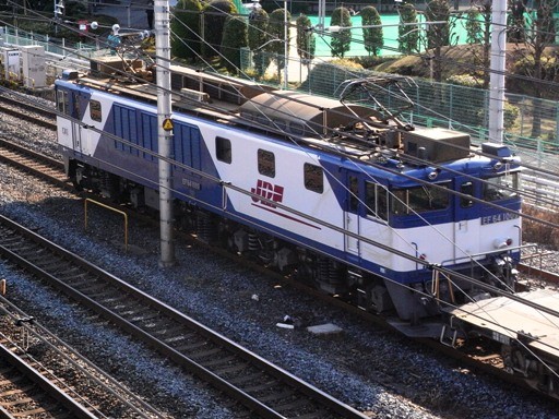 機関車 EF64-1009 (蕨駅-西川口駅 2010-1-5)