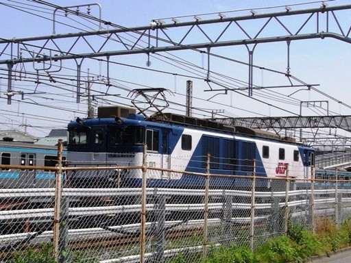機関車 EF64-1025 (蕨駅-西川口駅)