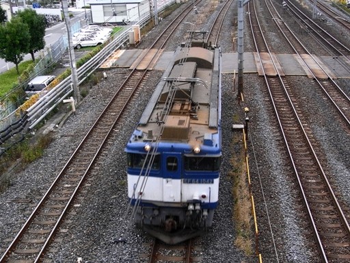 機関車 EF64-1042 (蕨駅-西川口駅 2009-11-13)
