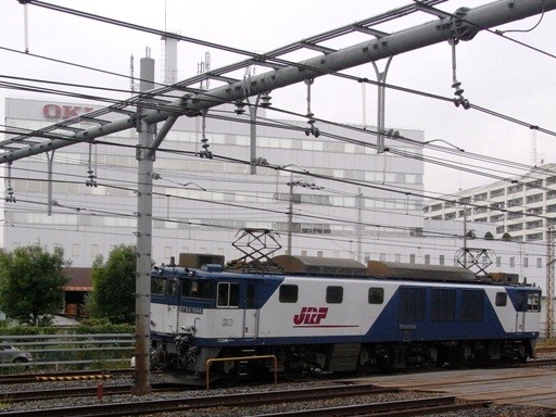 機関車 EF64-1044 (蕨駅-西川口駅 2009-11-5)
