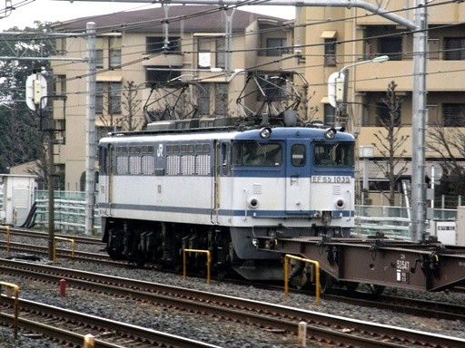 EF65-1035(西川口−蕨間車窓)