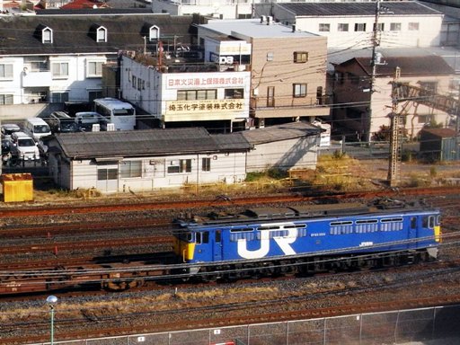 機関車 EF65-1059 (蕨駅付近 2007-12-18)