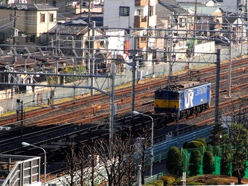 機関車 EF65-1059 (蕨駅付近 2007-12-18)