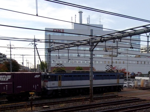 機関車 EF65-1060 (蕨駅-西川口駅 2010-11-16)