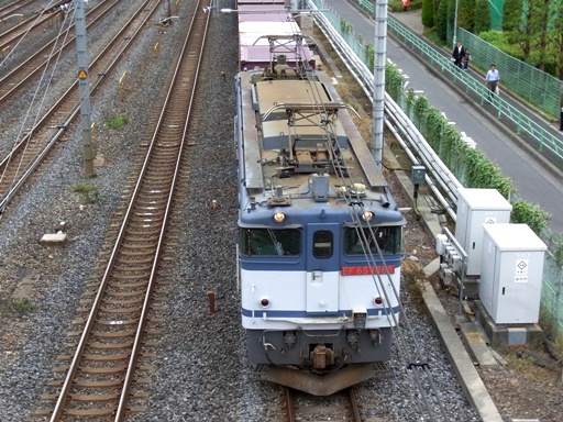 機関車 EF65-1065 (蕨駅-西川口駅 2010-10-22)