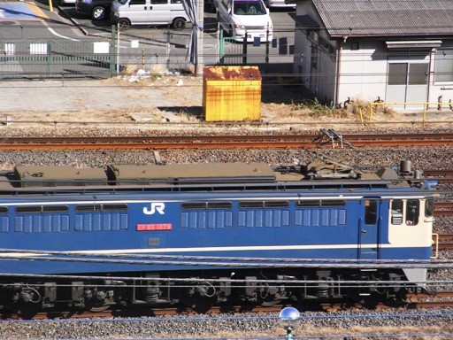 機関車 EF65-1079 (蕨駅付近 2008-2-15)