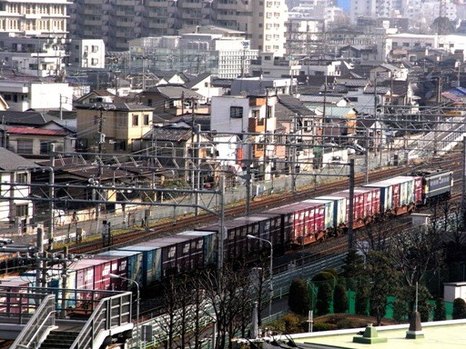 機関車 EF65-1082 (蕨駅付近 2007-12-26)