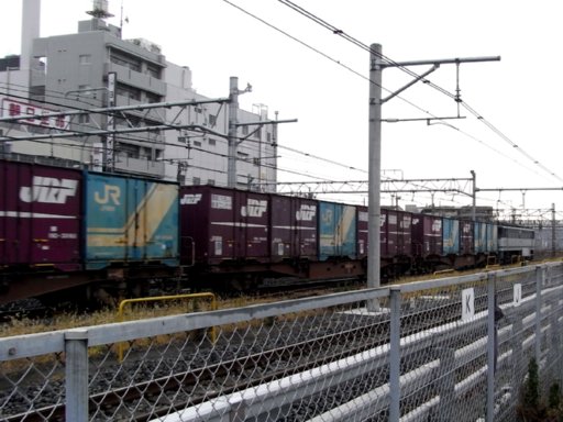 機関車 EF65-1083 (蕨駅付近)