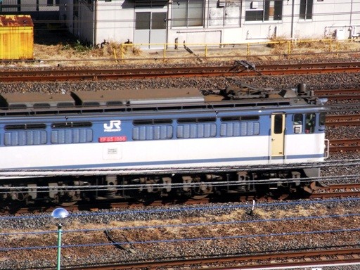 機関車 EF65-1086 (蕨駅付近 2008-2-7)