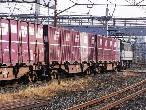 機関車 EF65-1092 (蕨駅付近 2007-12-10)