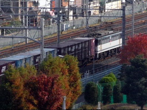 機関車 EF65-1097 (蕨駅付近 2007-12-4)