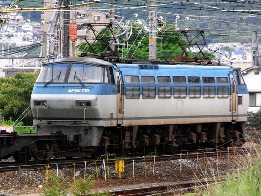 EF66-119(天神川駅・広島貨物ターミナル)