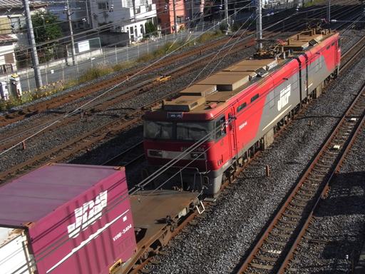 機関車 EH500-64 (蕨駅-西川口駅 2009-12-8)