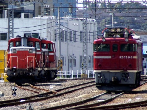 ED75-143/DE10(水戸駅)