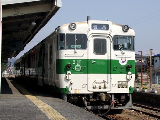 キハ40 1001(烏山駅)