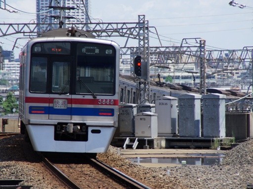 3800系3868(青砥駅)