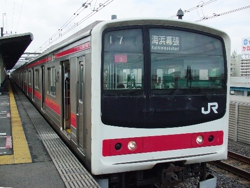 列車205(葛西臨海公園駅)