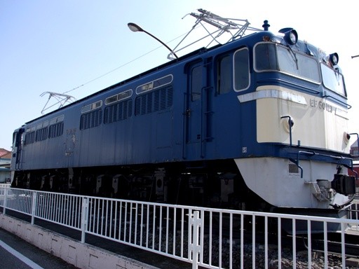EF60-123(足利駅前)