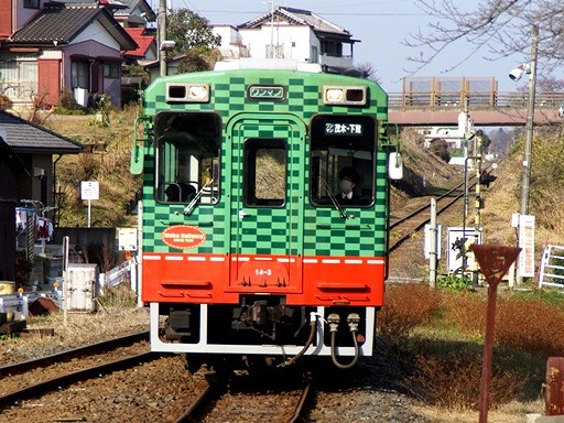 モオカ14形 14-3(久下田駅)