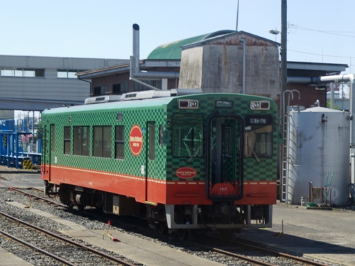 モオカ14形 14-7(真岡駅)