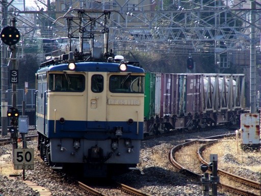 EF65-1116(成田駅)
