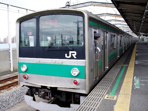 埼京線205系(戸田公園駅)