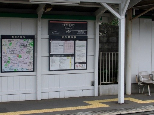 世田谷駅駅名標