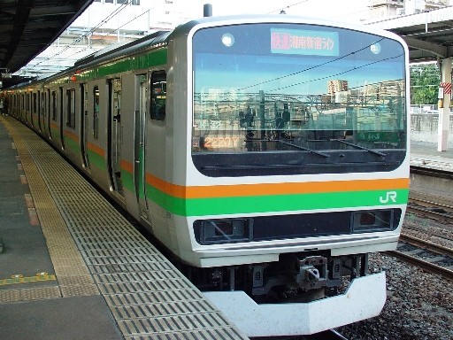快速列車E231(大宮駅)