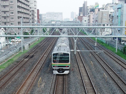 列車(西川口駅付近)