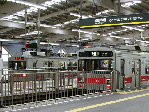 列車(蒲田駅)