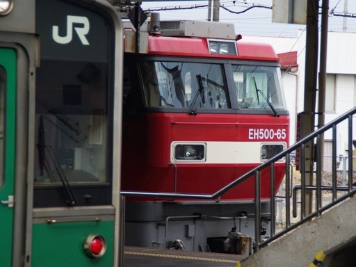 EH500-65(黒磯駅)