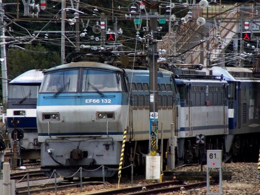 EF66-132(黒磯駅)