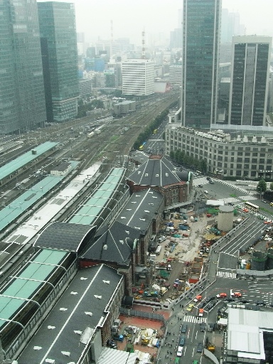 東京駅鳥瞰
