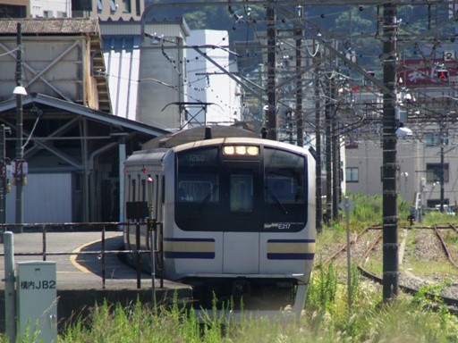 ‘E217(久里浜駅)